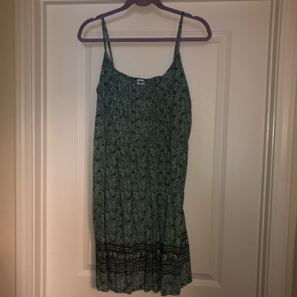 Old Navy Floral Teal Sundress
